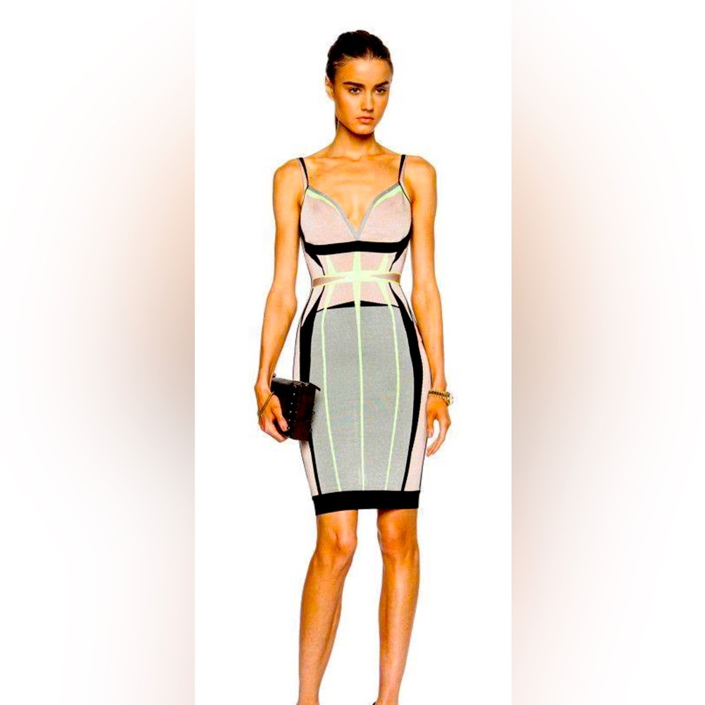 Herve Leger Nomi Dress Size XS